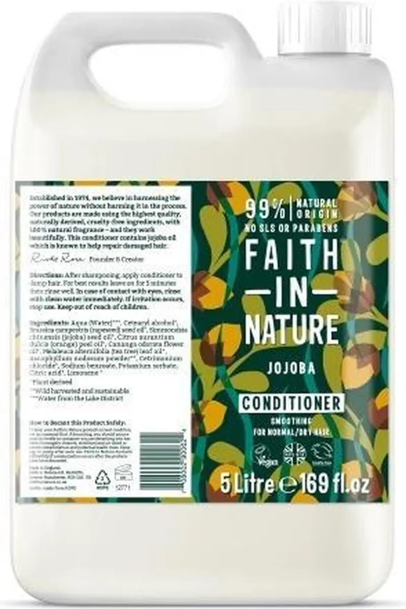 Faith In Nature Jojoba Conditioner 5L
