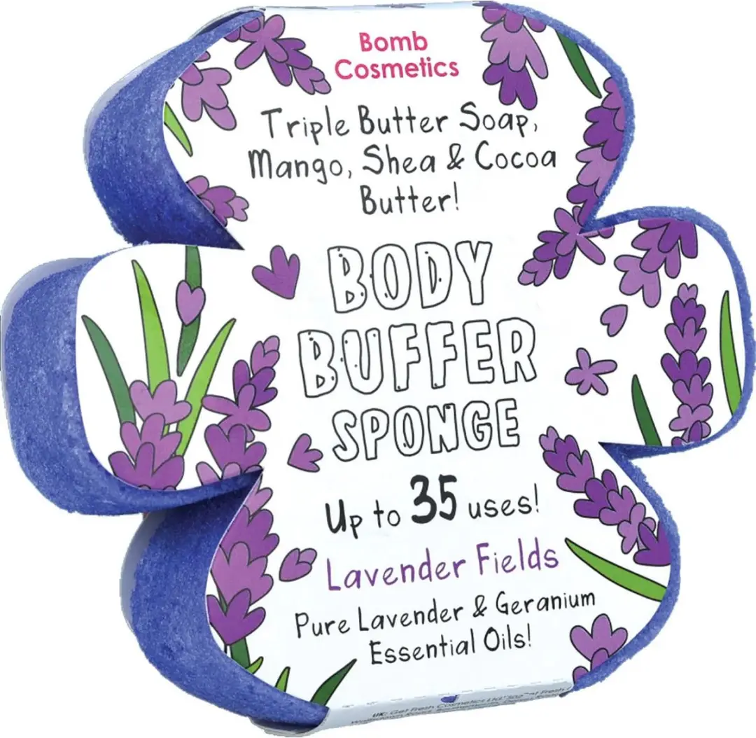 Bomb Cosmetics Lavender Fields Body Buffer 150g