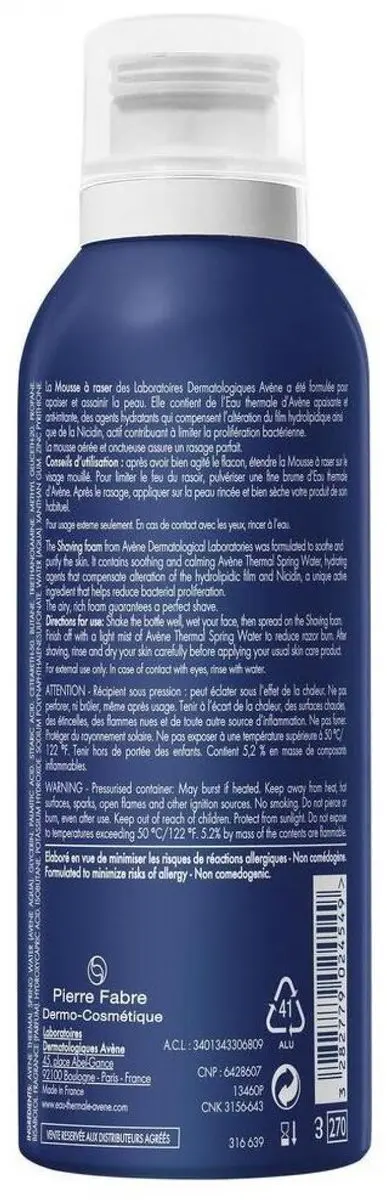 Avène Men Scheerschuim 200ml