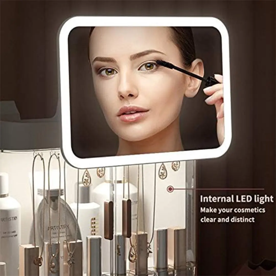 Guardian Beauty Make-up Organisator 3021 - Creme - 2 Lades