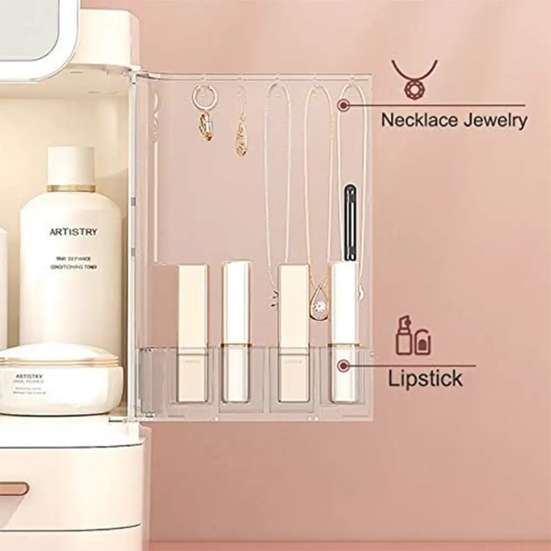 Guardian Beauty Make-up Organisator 3021 - Creme - 2 Lades