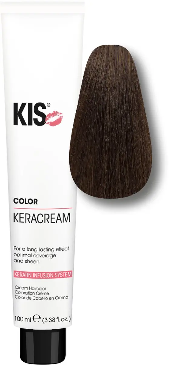 KIS Haarverf 5MN Licht mat bruin 100ml
