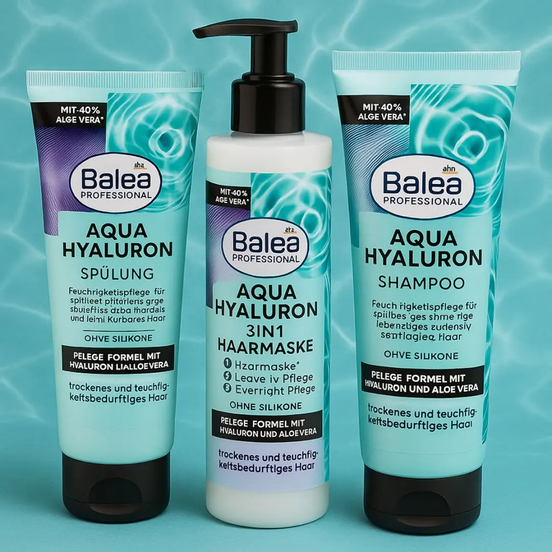 Balea Aqua Hyaluron Haircare Trio