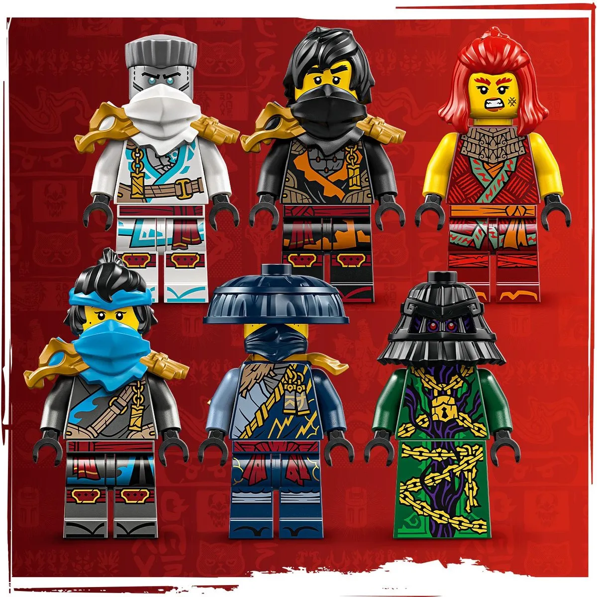 LEGO Ninjago De Tempel Bounty Schip 71848 - 2387 Stukken - 6 Minifiguren