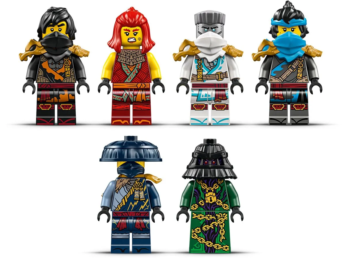 LEGO Ninjago De Tempel Bounty Schip 71848 - 2387 Stukken - 6 Minifiguren