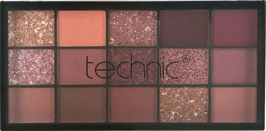 Technic Pressed Pigment Oogschaduw Palette Invite Only - 15 Stuks