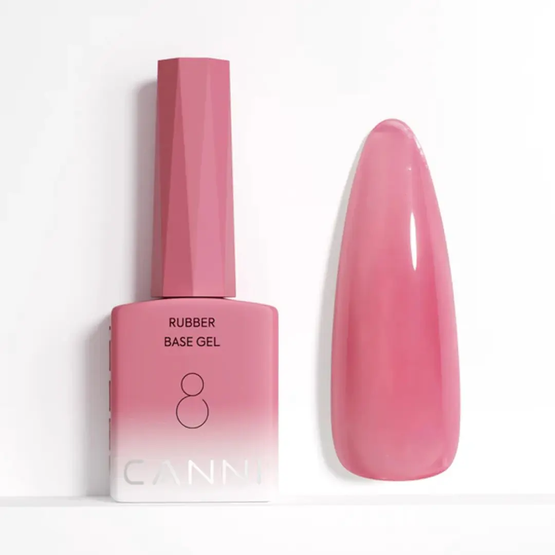 Canni Rubber Base Gellak Donker Bubblegum 9ml