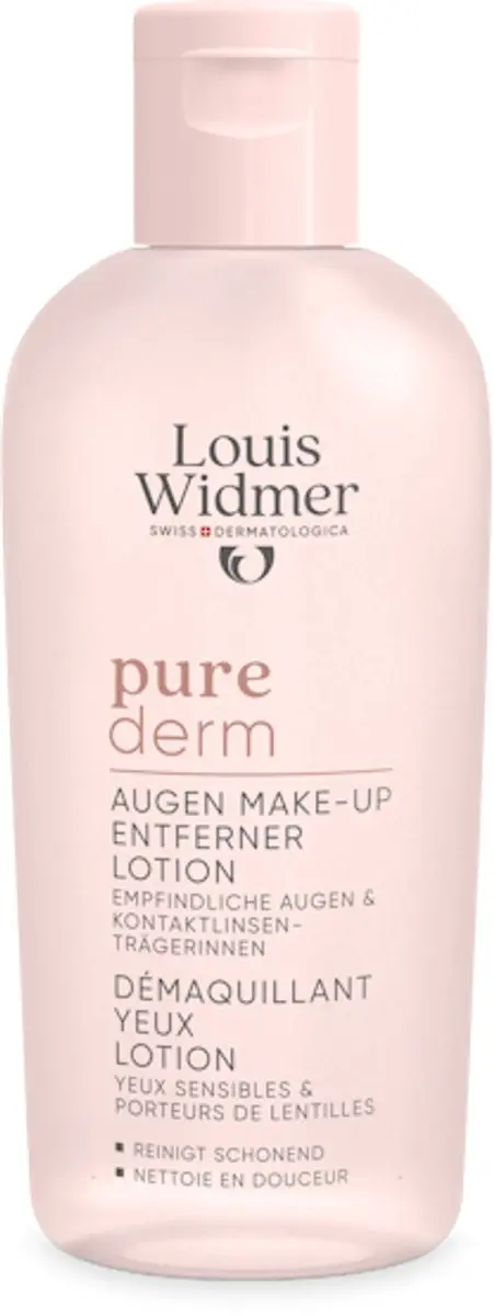 Louis Widmer Purederm Oogmake-up Reiniger 150ml