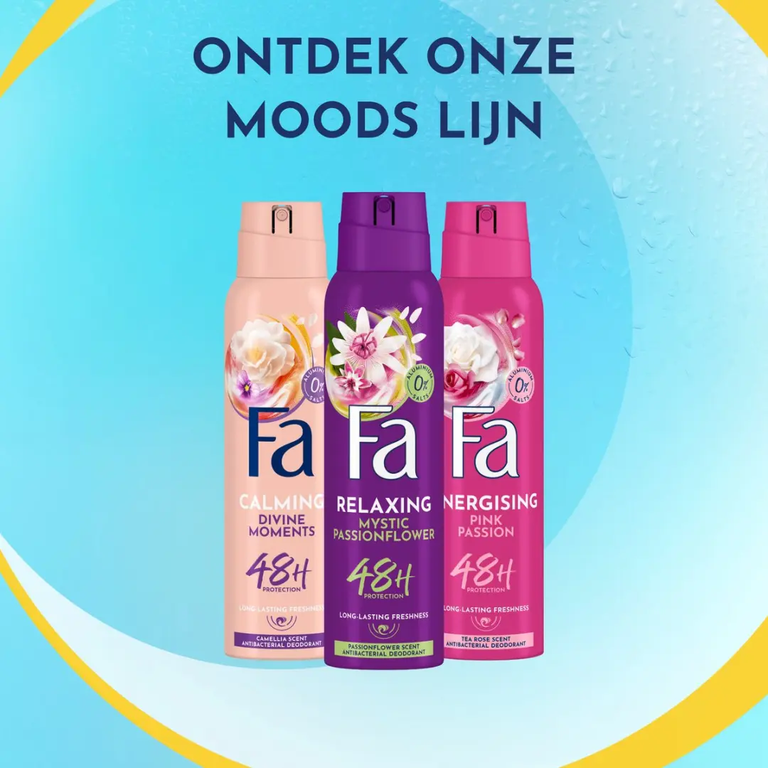 Fa Mystic Passionflower Deodorant Spray 900ml (6x150ml)