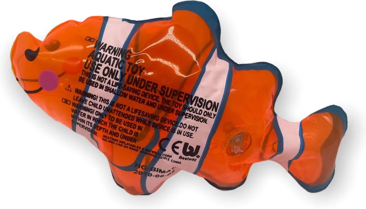 Bestway Opblaasbare Mini Vis 26cm - Orange