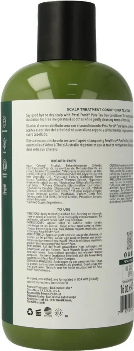 Petal Fresh Tea Tree Conditioner 475ml