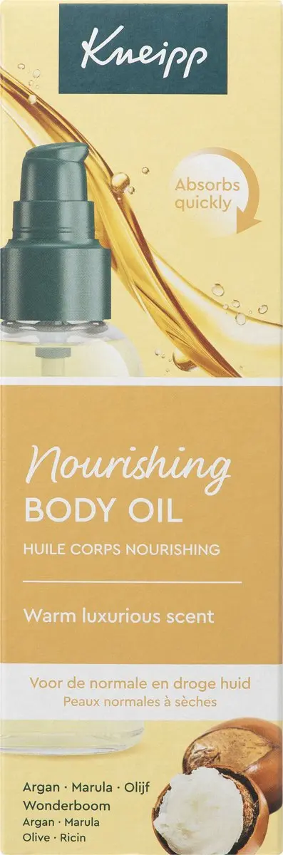 Kneipp Beauty Secret Huidolie 100ml - Droge/gevoelige huid