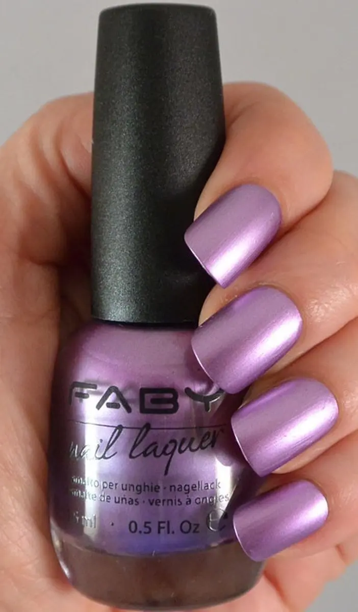 FABY Vegan Nagellak Paars - 15ml