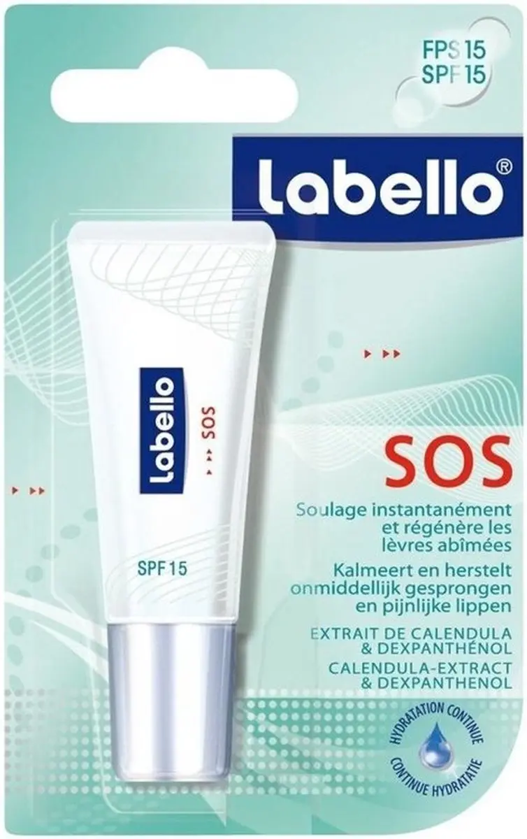 Labello SOS Blister Lippenbalsem 10ml