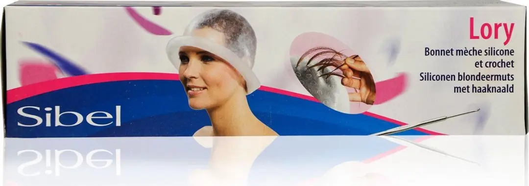 Sibel Lory Siliconen Blondeermuts met Haaknaald