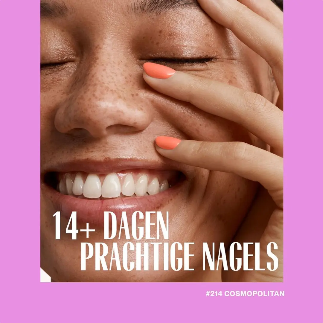 Pink Gellac Glanzende Gel Lak 15ml - Cosmopolitan