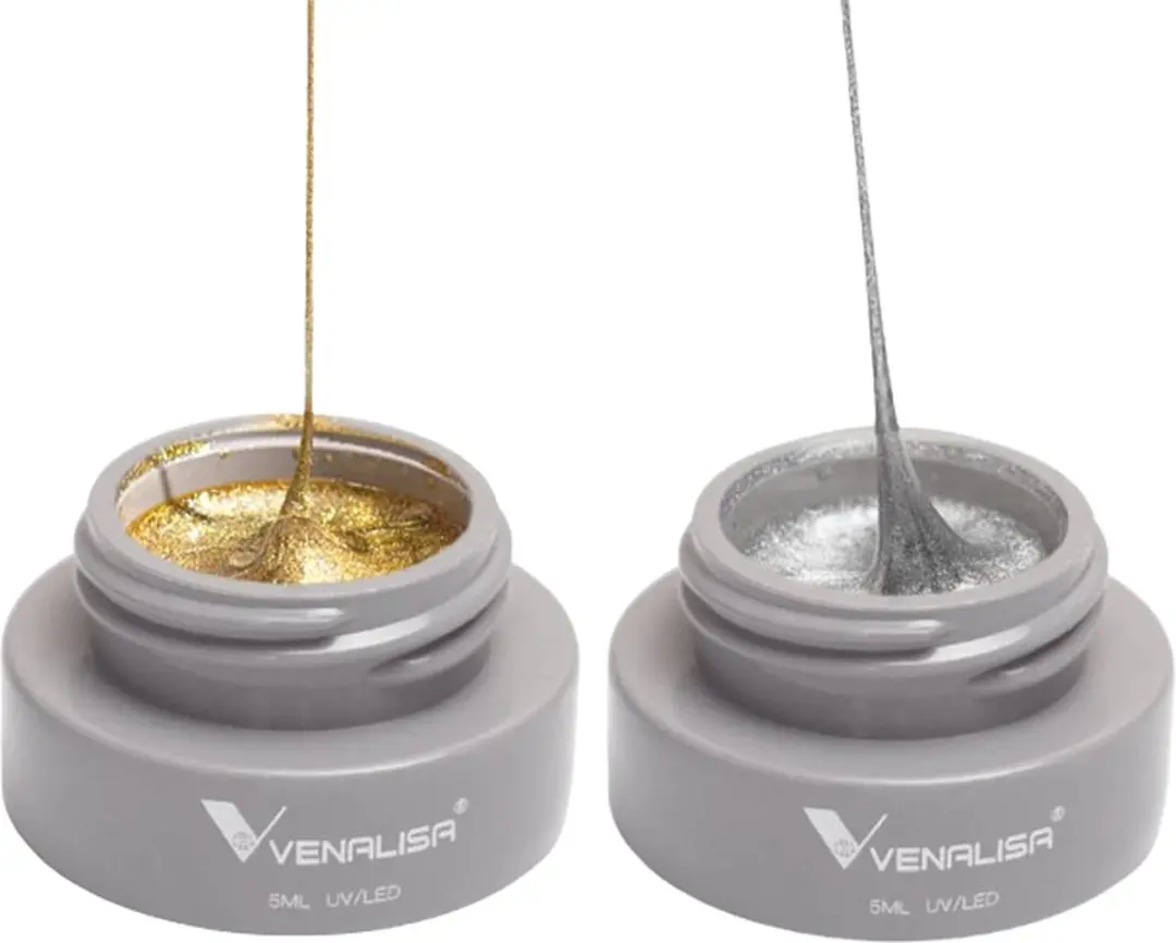 Venalisa Spider UV Gel Goud & Zilver