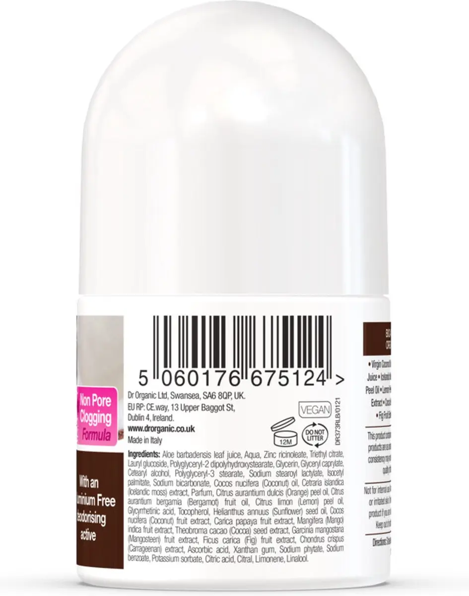 Dr. Organic Virgin Cocosolie Deodorant 50ml