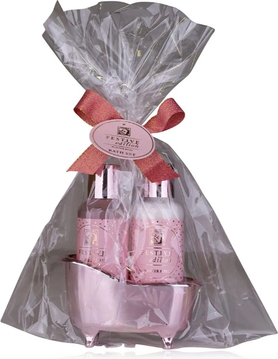 Accentra Festive Edition Bath Set Winter Rose