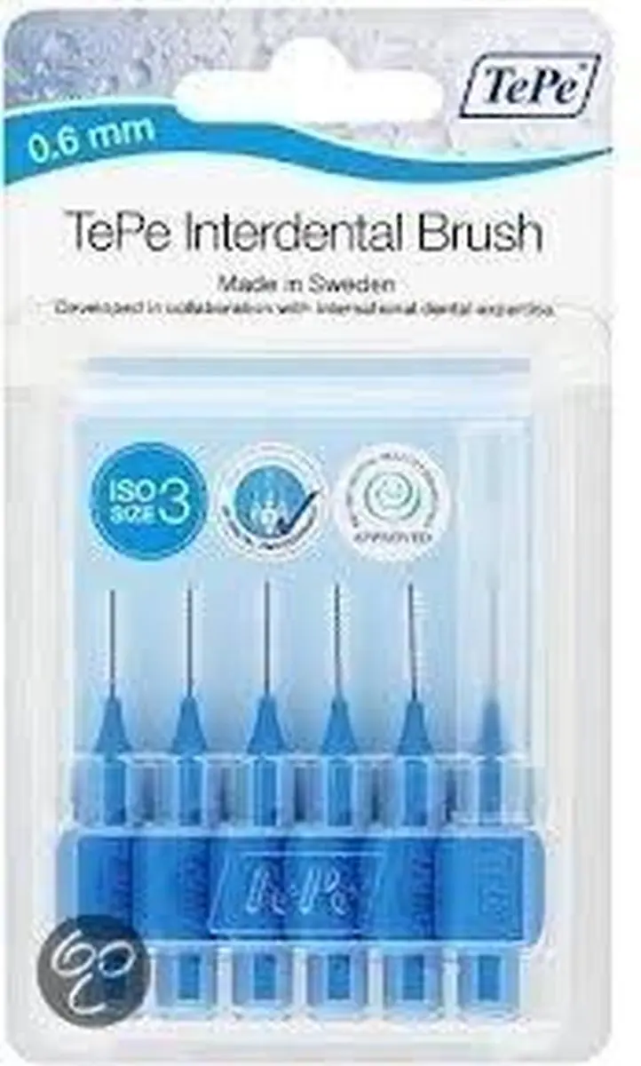 TePe Origineel Blauw G2 Ragers - 6 Stuks