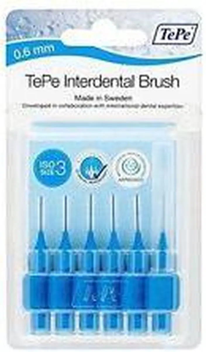 TePe Origineel Blauw G2 Ragers - 6 Stuks