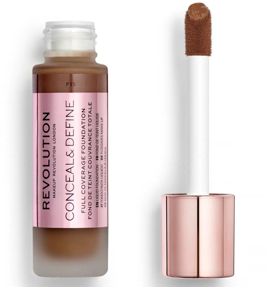 Makeup Revolution Conceal & Define Foundation F15 - 23ml