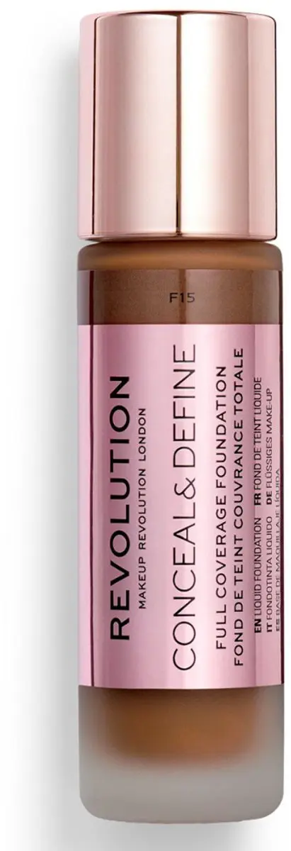 Makeup Revolution Conceal & Define Foundation F15 - 23ml