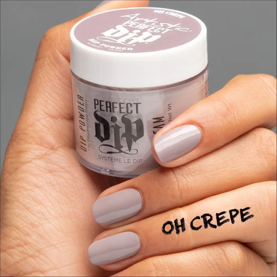 Artistic Nail Design Perfect Dip Poeder OH CREPE - 23g - Licht Mauve Créme