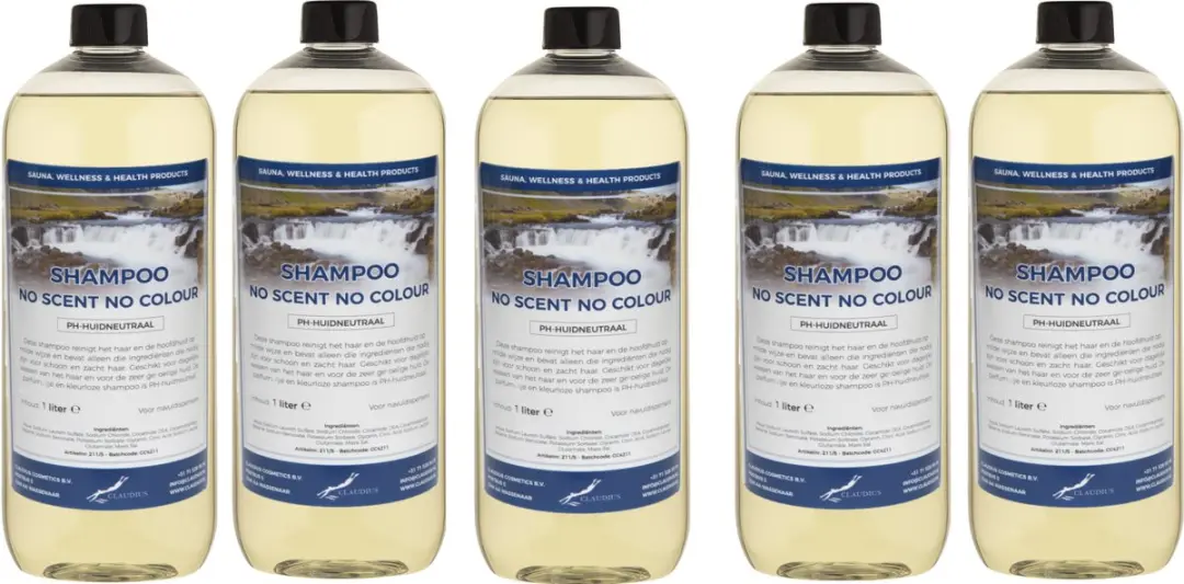 Splashbox Cosmetics Shampoo No Scent No Colour 1L