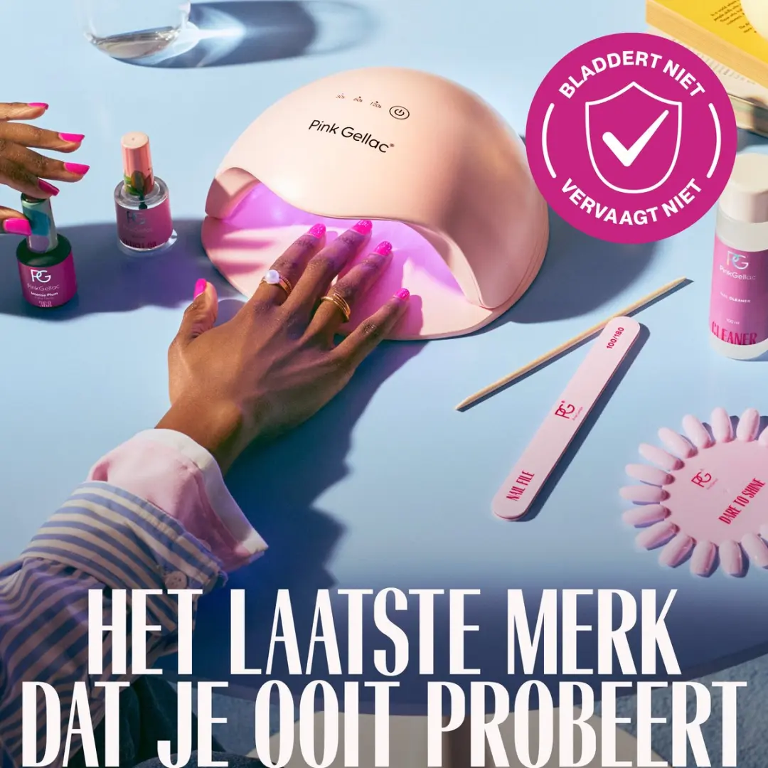 Pink Gellac Builder Gel Soft Pink 15ml