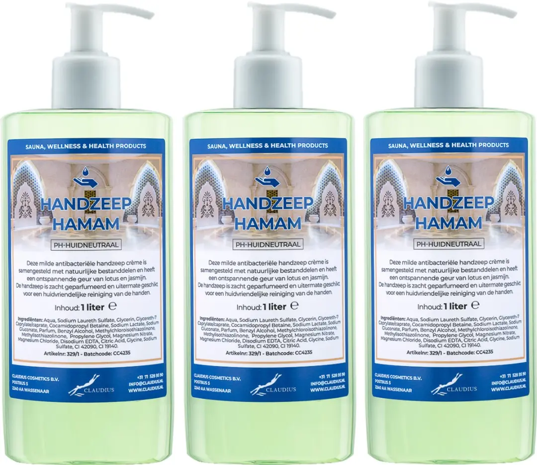 Splashbox Cosmetics Handzeep Hamam 500ml