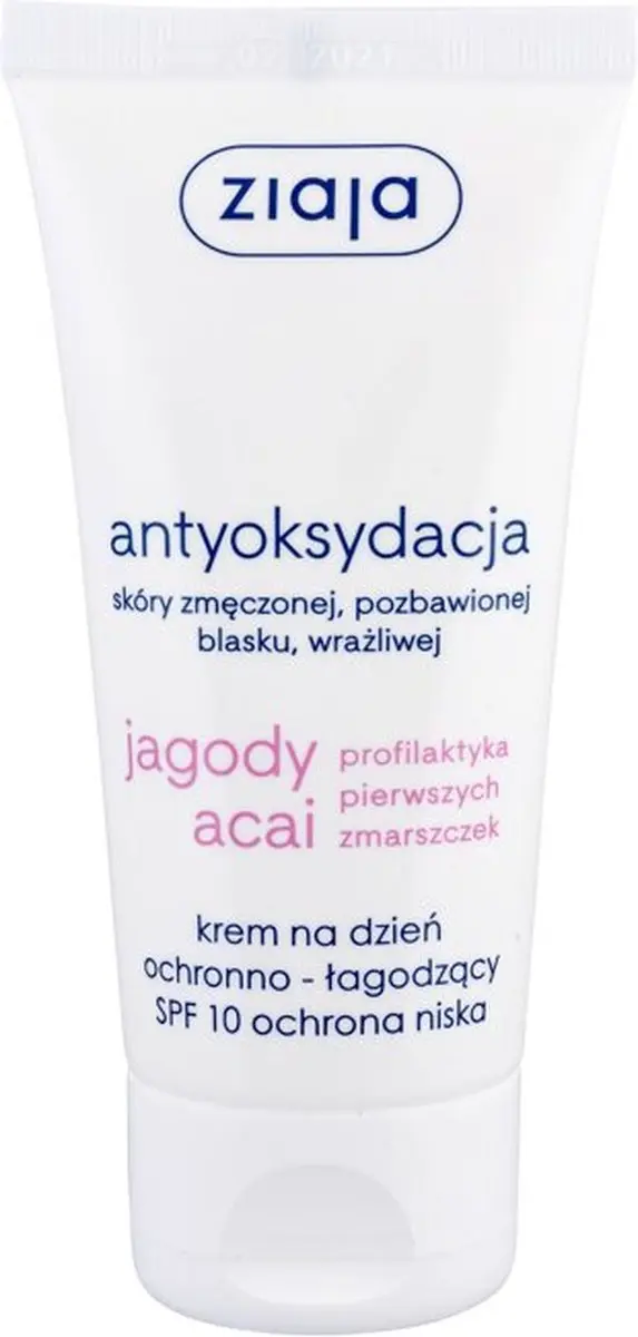 Ziaja Acai Berry Beschermende Dagcrème SPF 10 - 50ml