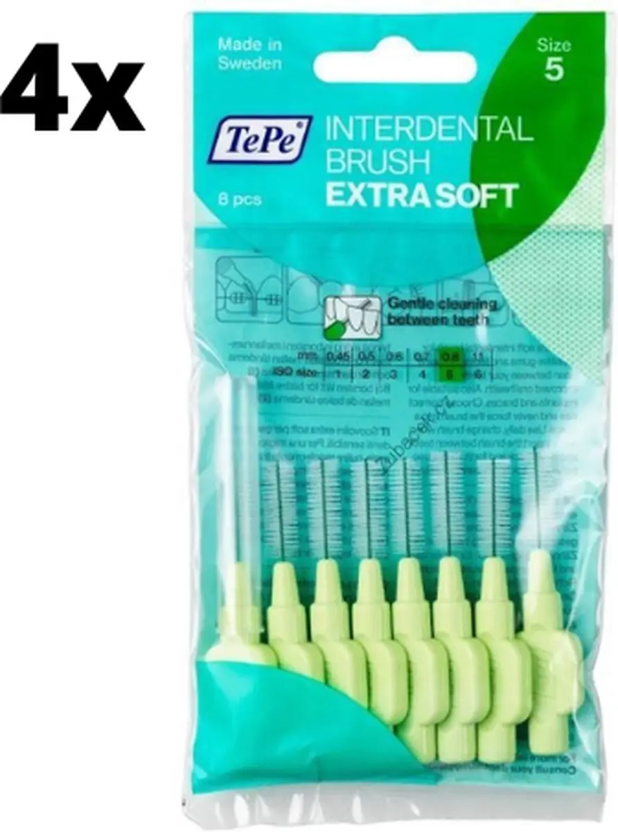 TePe Extra Soft Lichtgroen 0,8mm