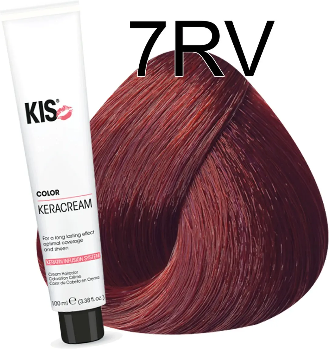 KIS Haarverf 7RV Licht Rood Violet 100ml