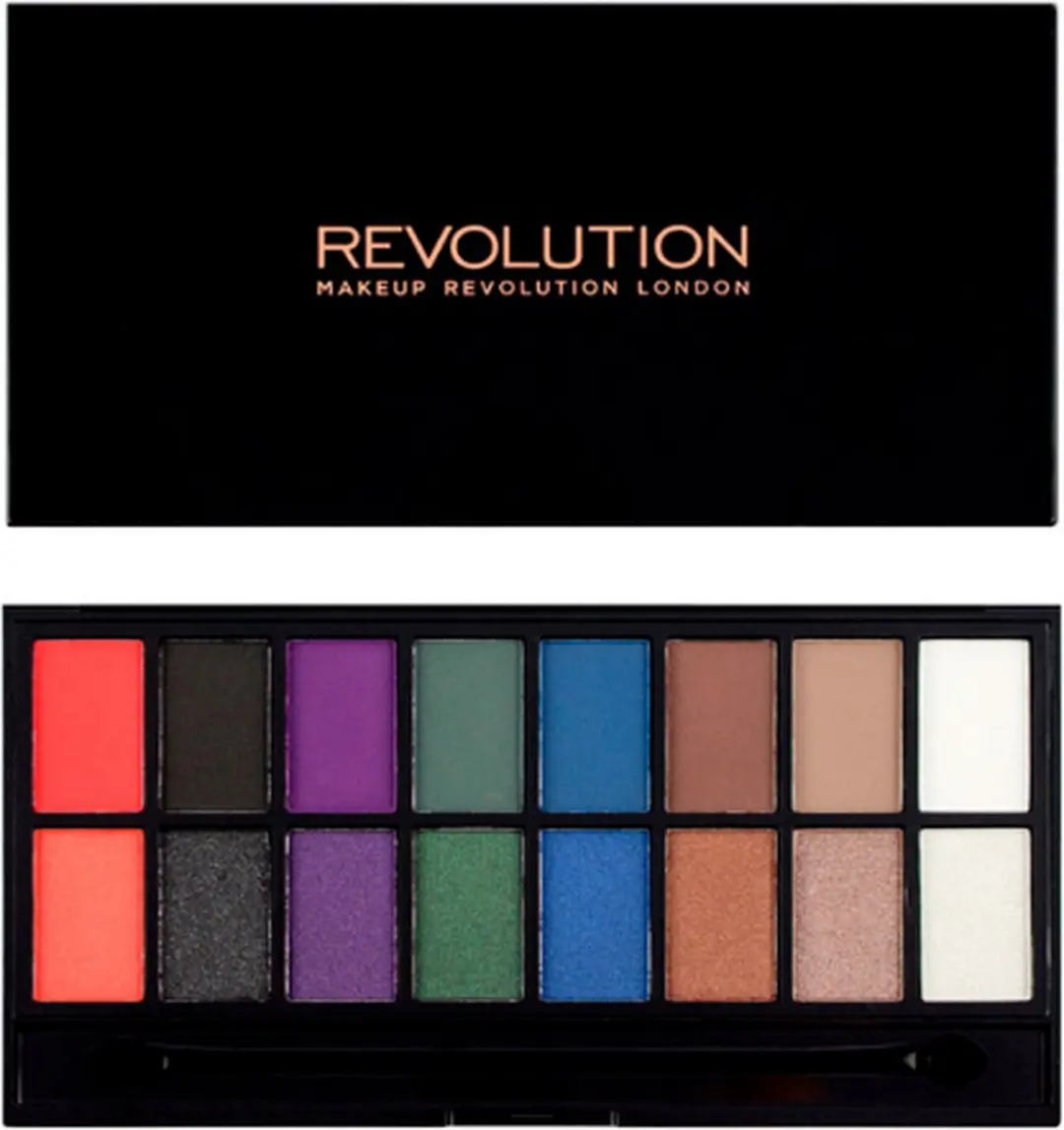 Makeup Revolution Dark Reign Oogschaduw Palette - 16 Stuks