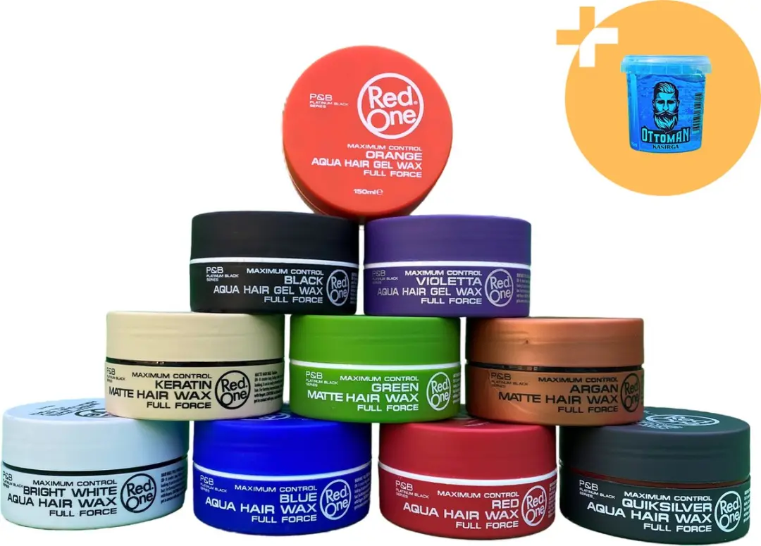 Red One Aqua Hair Wax Voordeelbundel