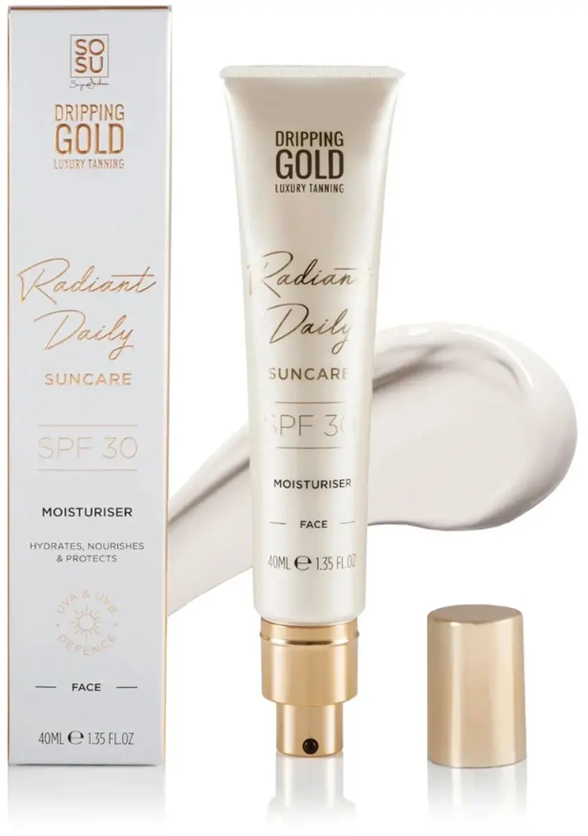 Sosu Dripping Gold Radiant Daily Moisturiser SPF30 40ml