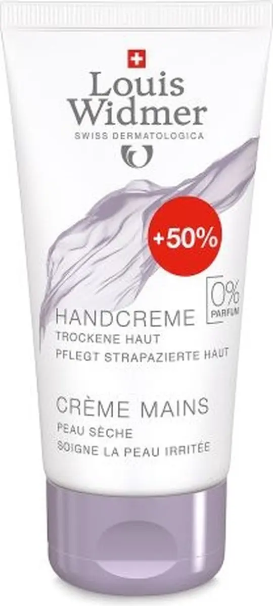 Louis Widmer Ongeparfumeerde Handcrème 75ml
