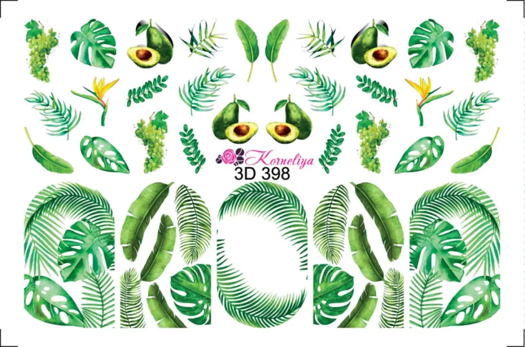Korneliya 3D Waterdecal 398