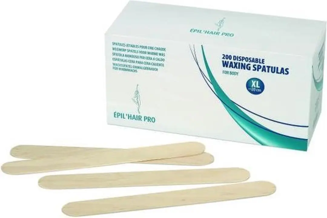 Sibel Wegwerp Spatels Warme Wax 200ml - 200 Stuks