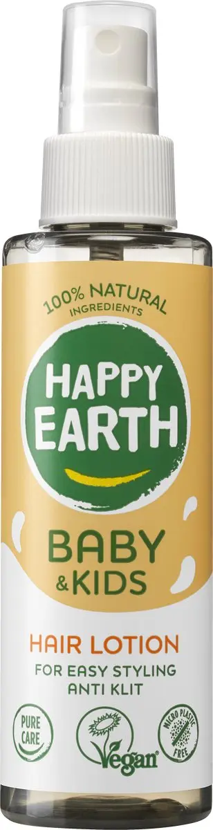 Happy Earth Hairlotion Baby & Kids 150ml