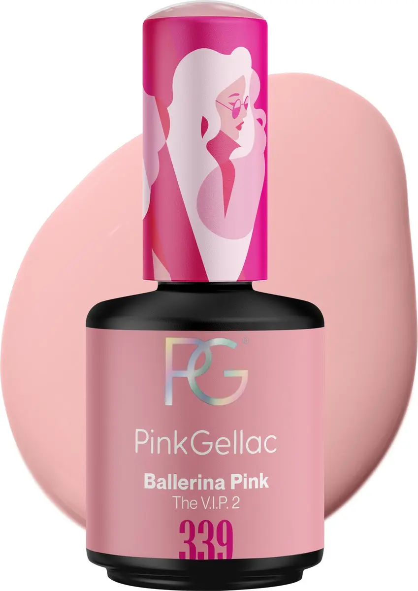 Pink Gellac Ballerina Pink 339 Gellak 15ml
