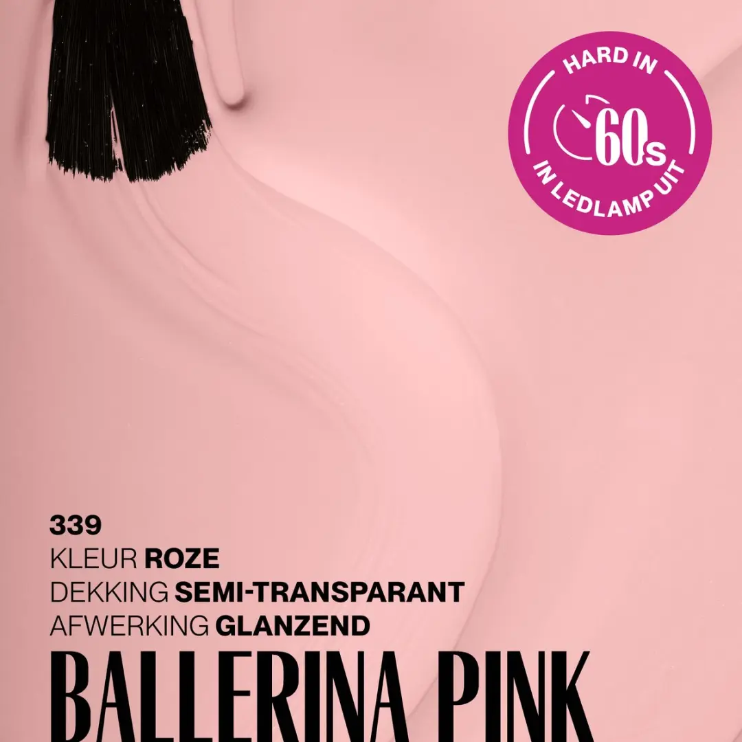 Pink Gellac Ballerina Pink 339 Gellak 15ml