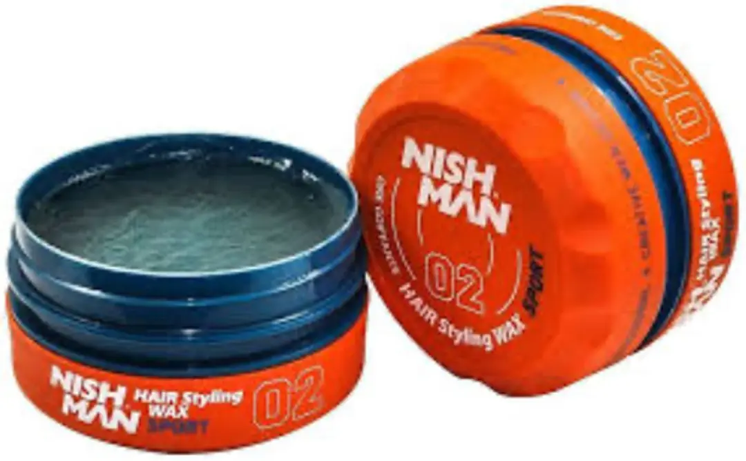 Nishman 02 Hair Styling Wax Sport - 6 Stuks