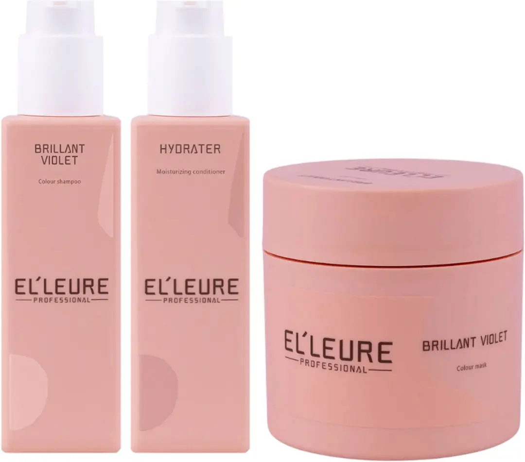 Elleure Brillant Violet Kleurpakket - 3 Stuks
