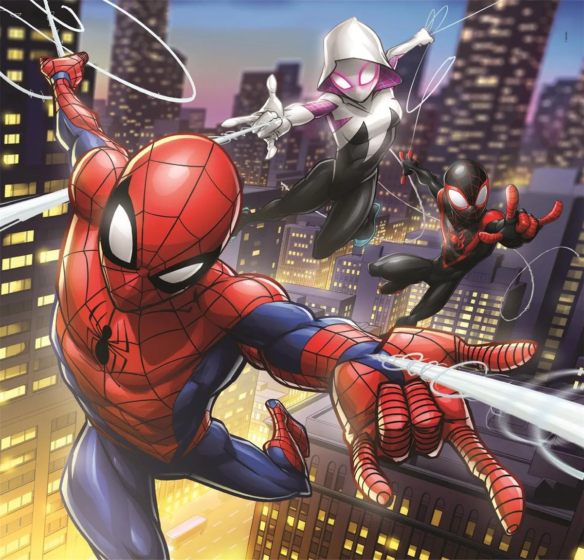 Clementoni Spider-Man Marvel Puzzel 144 Stuks - Multicolor
