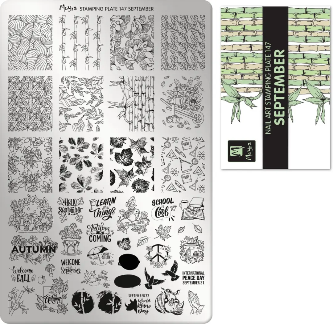 Moyra Stamping Plate 147 September