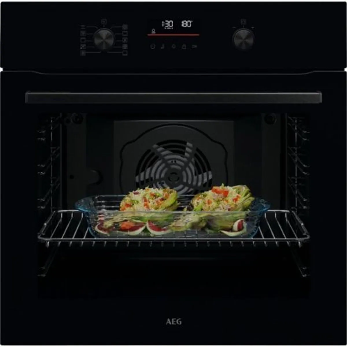 AEG TU5PB40SK Inbouw Hetelucht Oven 72L