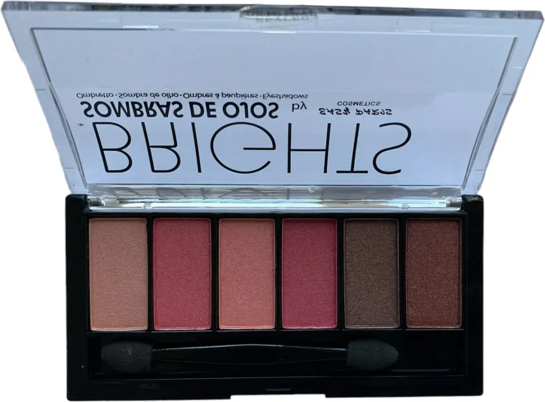 Easy Paris Brights Oogschaduw Palette - 6 Kleuren 11.7g