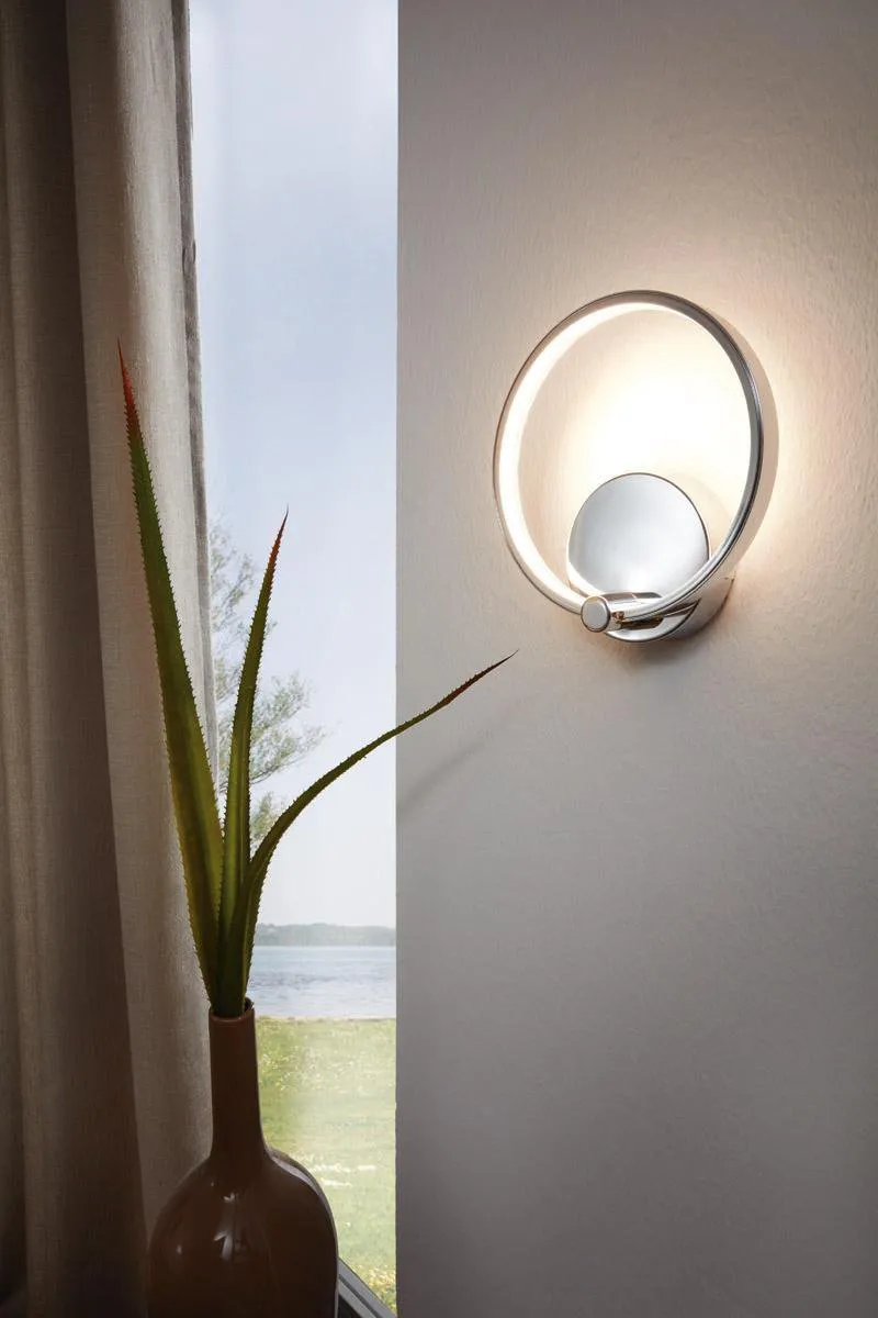 Eglo Lasana Wandlamp 1 Licht - Chroom - afbeelding 3 van 6